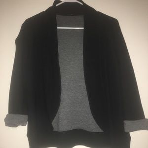 Black and grey light dress jacket